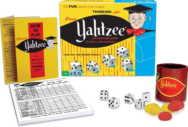 Classic Yahtzee - Treasure Island Toys